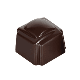 SQUARE — Тёмный шоколад с малиновым ганашем, 2,4 кг