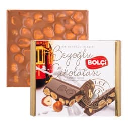 Sutli shokoladli butun yong'oqli plitka 90g