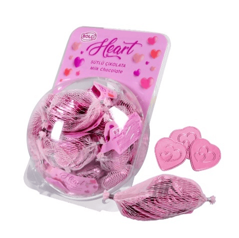 SUTLI SHOKOLAD YURAK (QIZIL) 63g