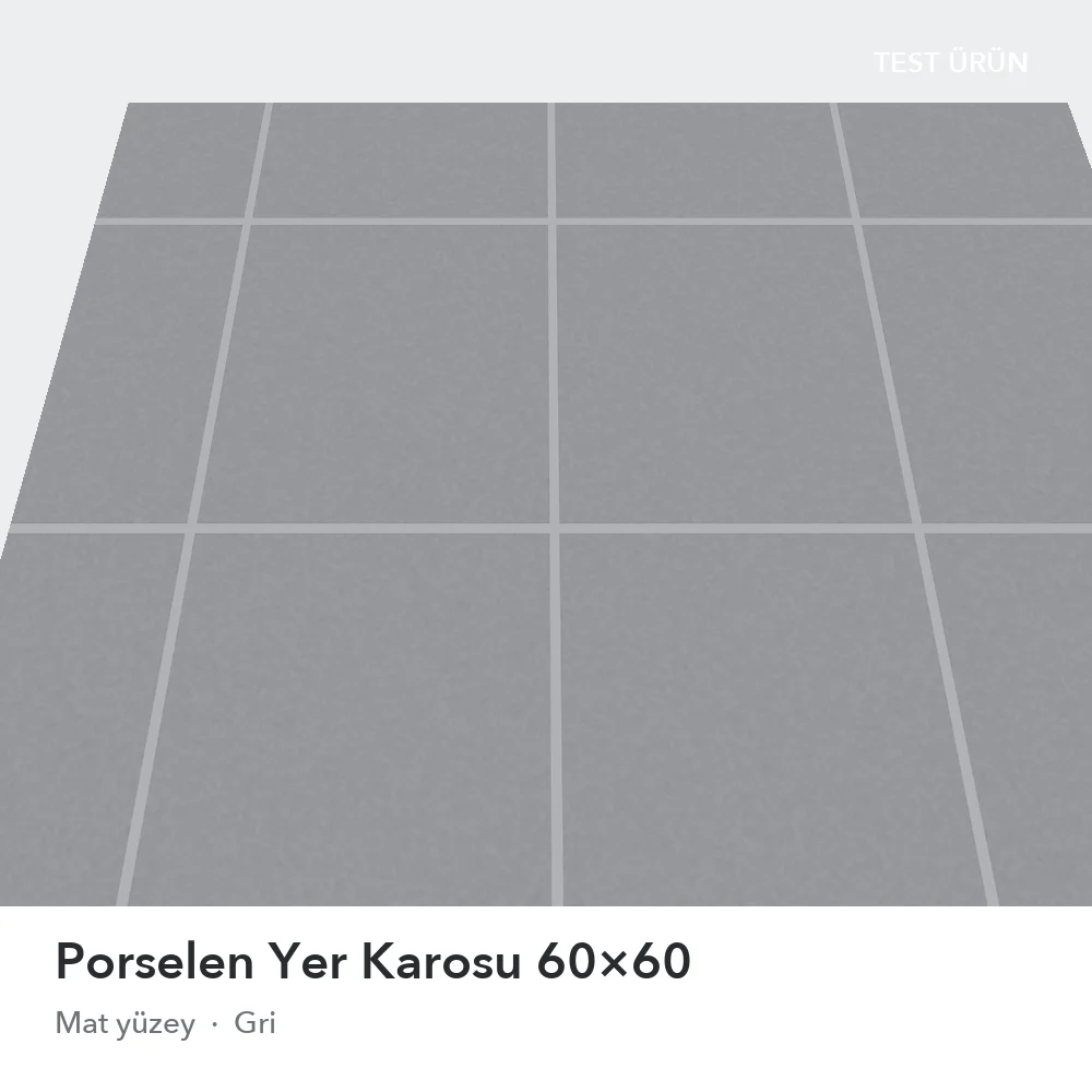 TEST - Chinni pol plitkasi 60x60 mat